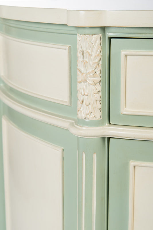 Antique Cream - Mint Commode