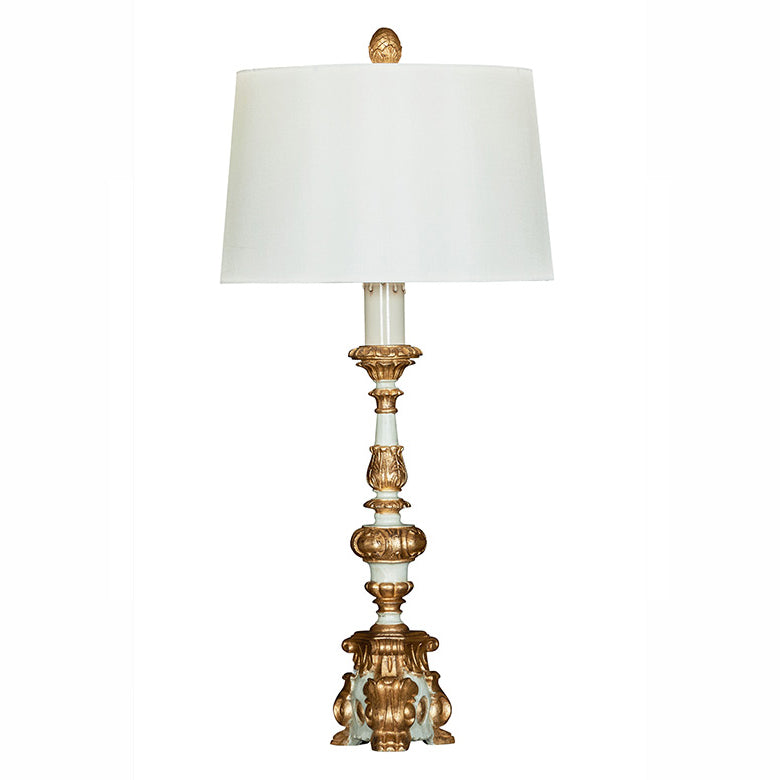 Arielle Bleu Table Lamp - Parisian Style – Melea Markell