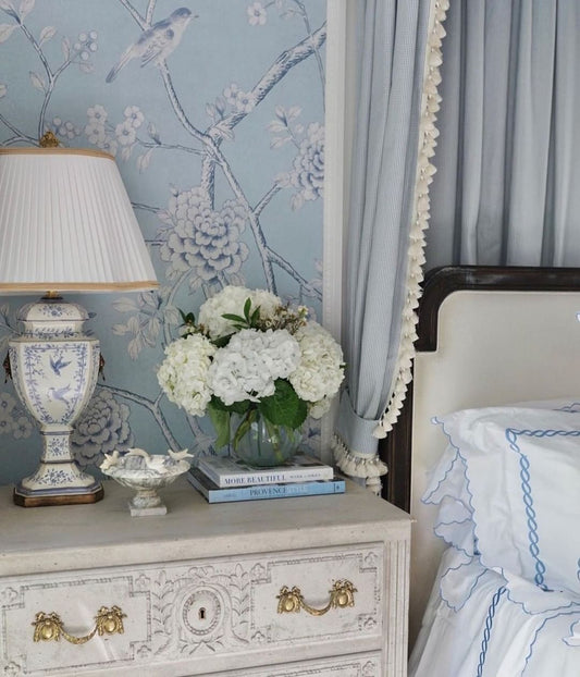 Blue Rhapsody French Table Lamp, Melea Markell