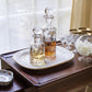 Gold Gilded Glass Decanters, Melea Markell