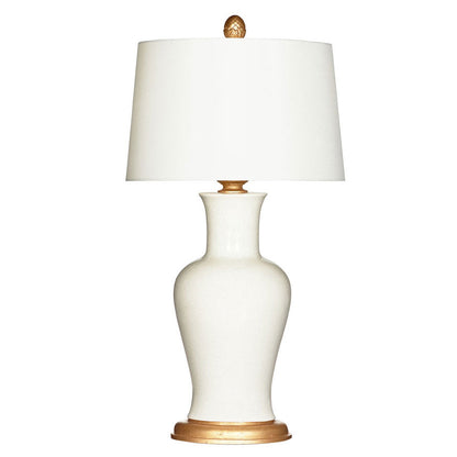 Amelie Blanc white table lamp, Melea Markell