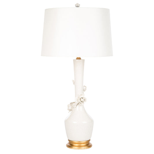 Avril Crackle French Table Lamp, Melea Markell