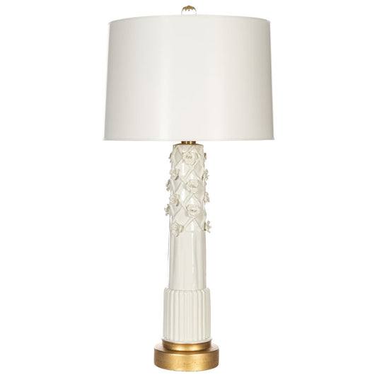 Laurel Way White French Table Lamp, Melea Markell
